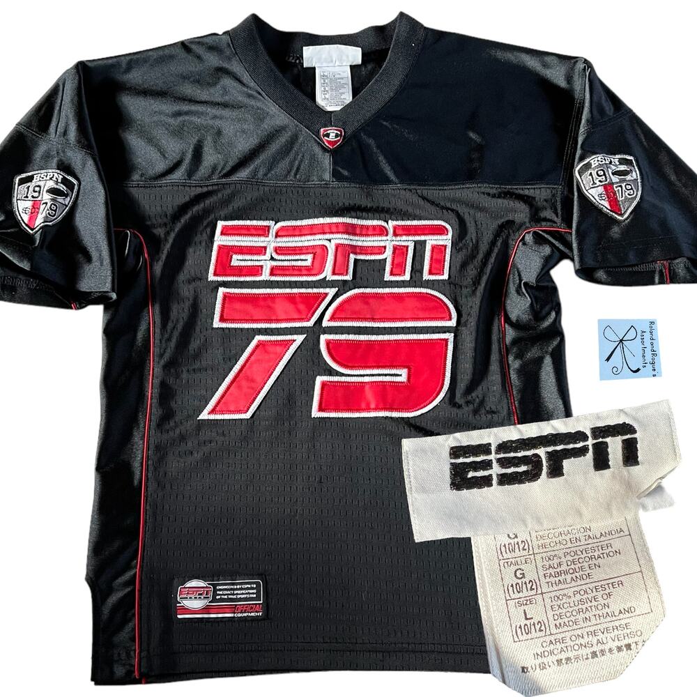 ESPN 79 Official Equipment Jersey Top Kids Sz L (10/12)